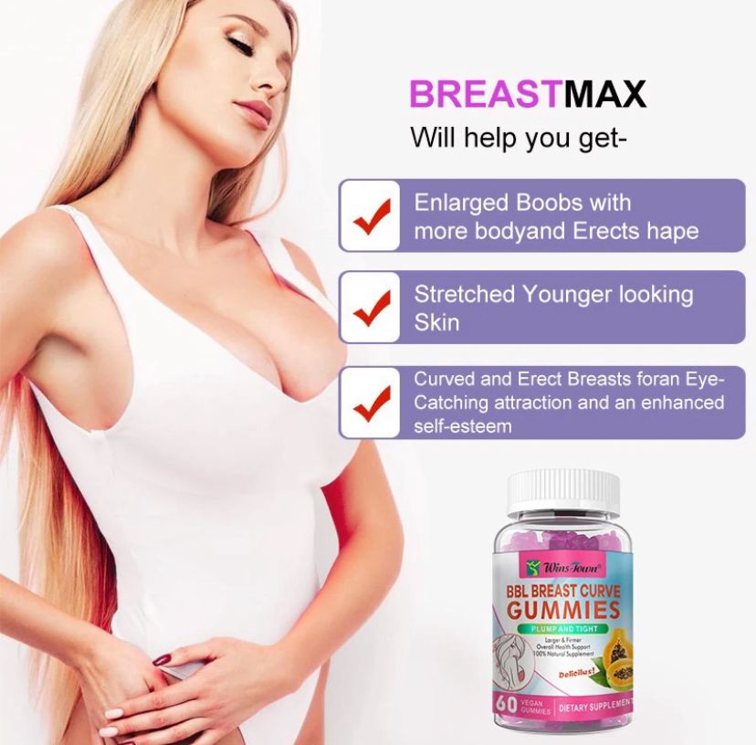 🍑 Gummies pour l'amélioration des seins et des courbes The Shape™ ✨ Sublimez naturellement vos courbes. Boostez votre confiance en vous. Faites tourner les têtes. ✨