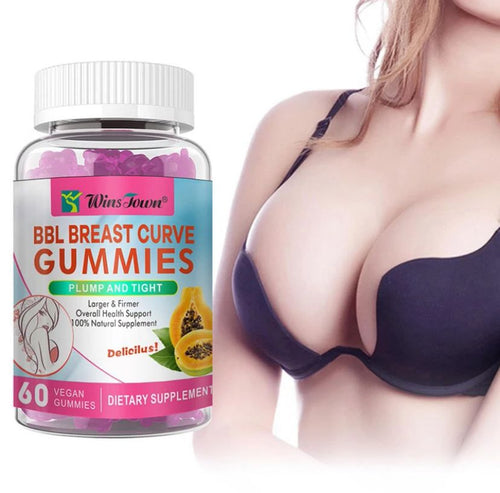 🍑 Gummies pour l'amélioration des seins et des courbes The Shape™ ✨ Sublimez naturellement vos courbes. Boostez votre confiance en vous. Faites tourner les têtes. ✨