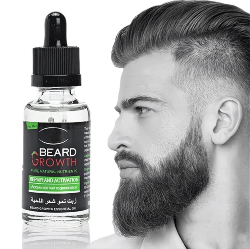 🌿 L'huile de croissance biologique pour barbe et cheveux The Shape™ – Plus épaisse, plus fournie, plus forte ✨ Dites adieu aux barbes inégales et aux cheveux clairsemés – découvrez le secret naturel d'une croissance imparable. ✨